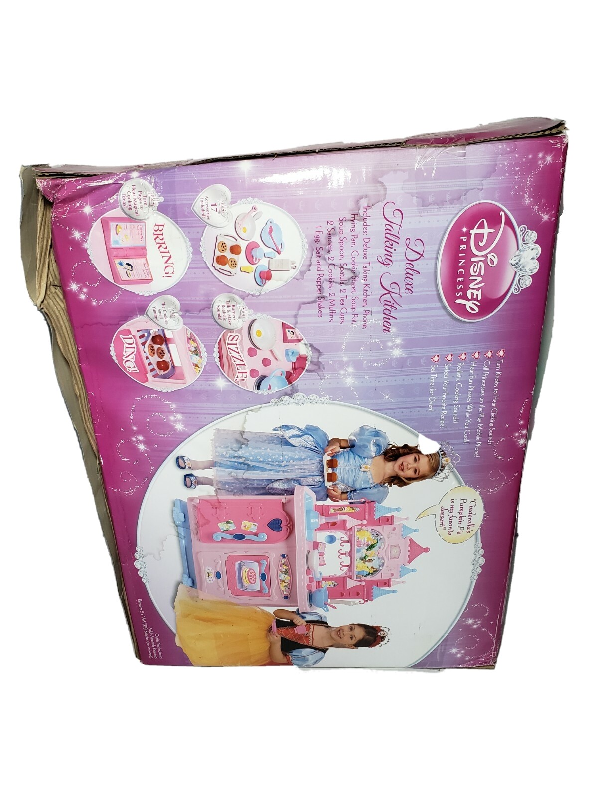 disney princess deluxe talking kitchen