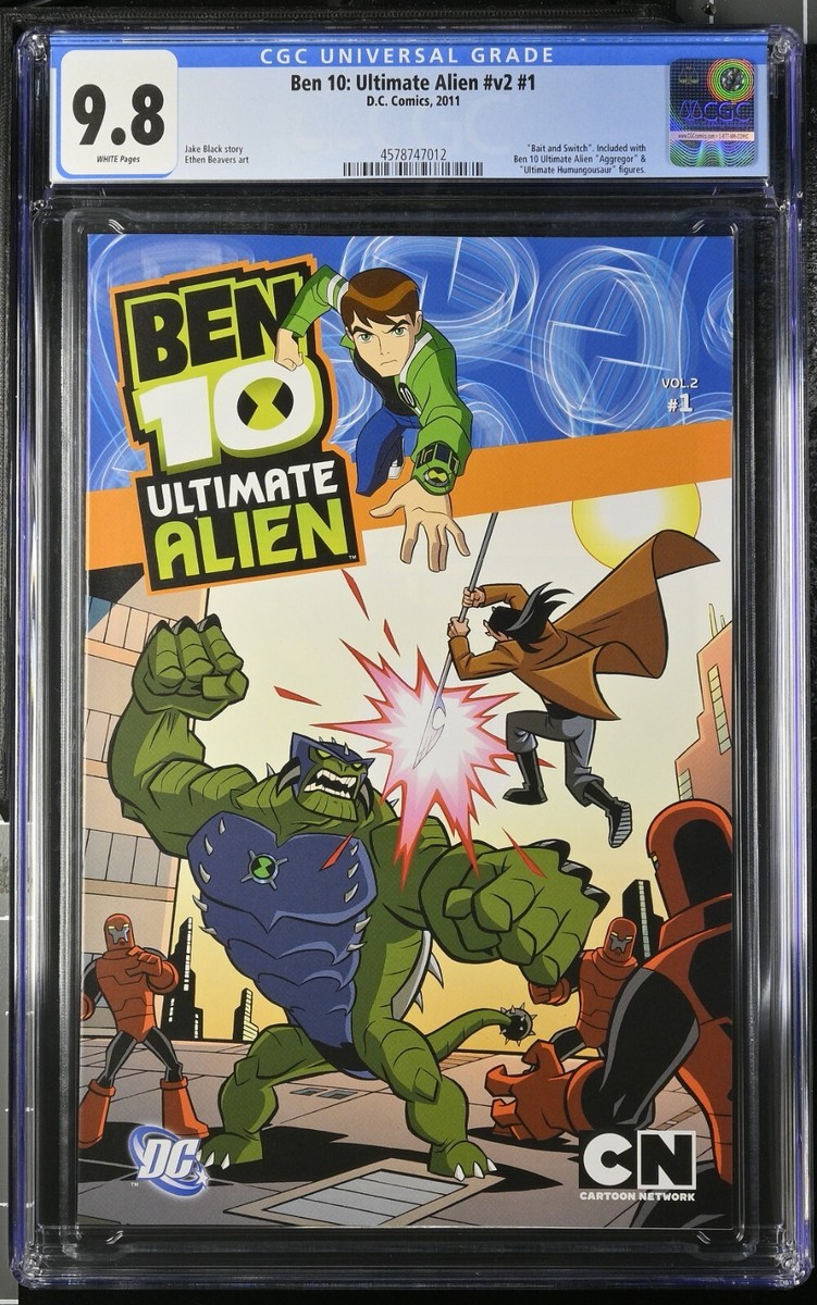 Ben 10 Ultimate Alien #v2 #1 CGC NM/MT Toy Pack Exclusive 2011 DC Comics