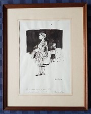 QUADRO DONNA NILDO BREVIGLIERI  ANNO 78