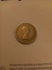 1966 ONE SHILLING COIN  QUEEN ELIZABETH 11 