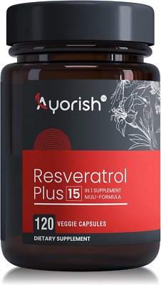 Resveratrol Supplement | Berberine Grape Seed Extract Quercetin Green Tea Extrac