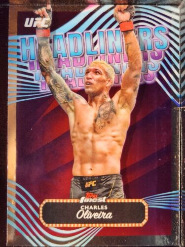 2024 Topps Finest UFC (Pick your Fighter) Base & Parallels - Picture 150 of 164