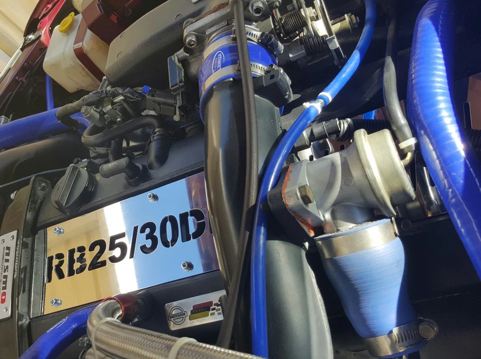 R33 RB25/30DET R33/R34 GTT CUSTOM COIL PACK COVER/STAINLESS STEEL - Image 2 of 3