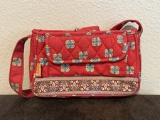 MaggiB - Ganz Red Quilted Small Hand 8  X 6  ...
