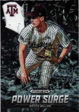 2021 Panini Prizm Draft Picks #PS-BM Bryce Miller Power Surge