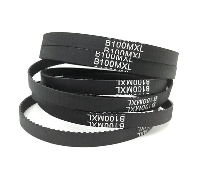 MXL Timing Belt Closed-loop B100MXL 100 Teeth 2.032mm Pitch 3mm 6mm width