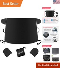 Windshield Snow Cover For Cars Trucks Vans - Waterproof Windproof Winter F... Windshield Snow Cover For Cars Trucks Vans - Waterproof Windproof Winter F...