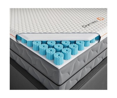 Dormeo Premium Full Breathable Mattress Topper with 3-Zone Octaspring  Tec