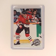 1991-92 Pro Set Platinum - Dirk Graham #23 Chicago Blackhawks NHL Hockey Card