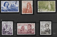 AUSTRALIA 1963 SG355-60 1st NAVIGATORS SET VERY GOOD USED.
