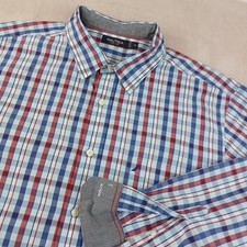 Nautica XL Mens Shirt Button Up Long Sleeve 24x29