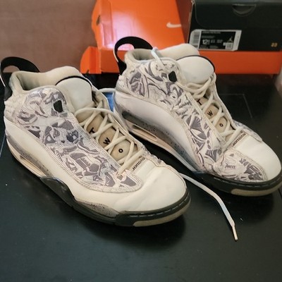Jordan Dub Zero White Cement Lace Up 311046-161 Men's Athletic Sneakers