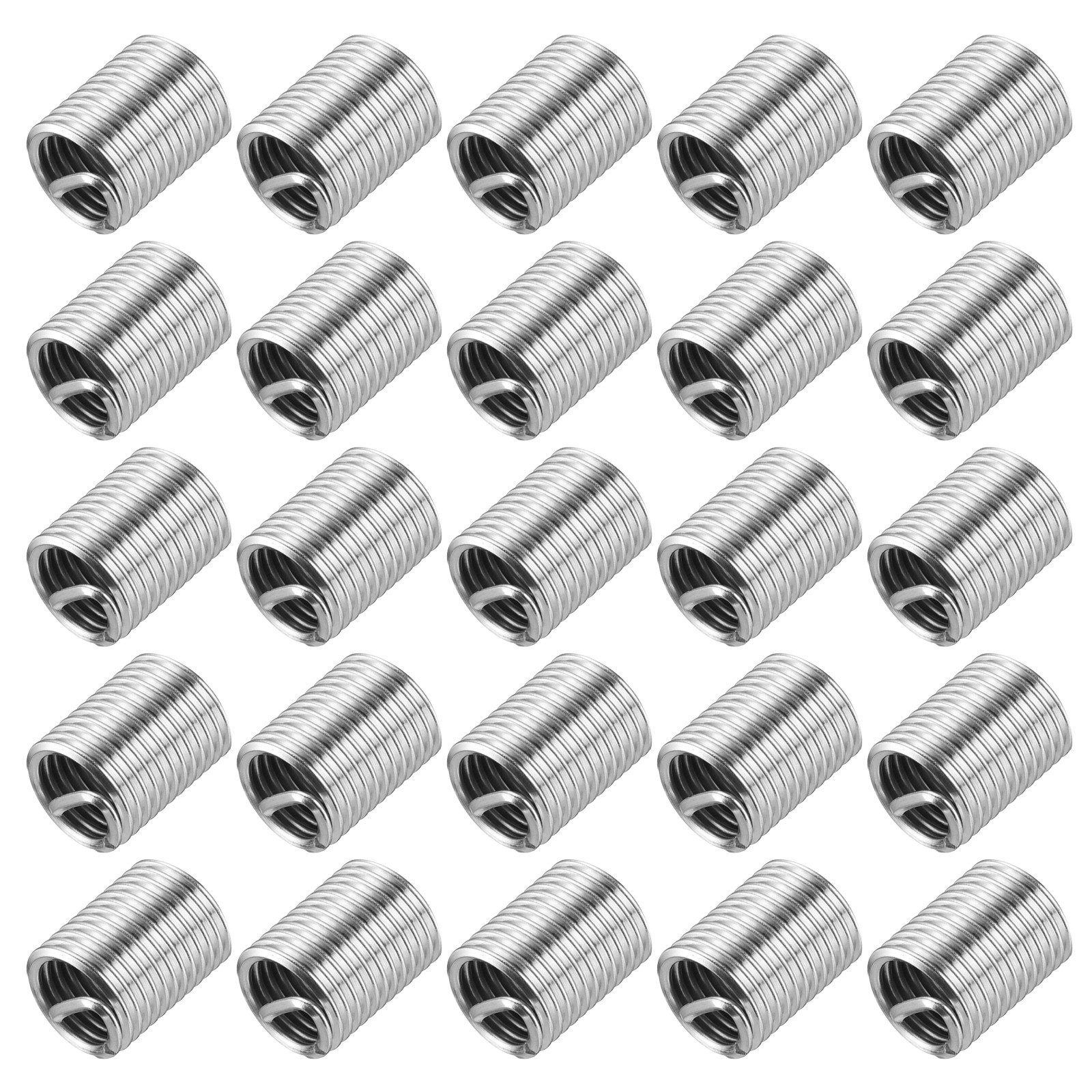 40pcs Wire Thread Inserts M10 x 1.5 2D Helical Threaded Sleeve