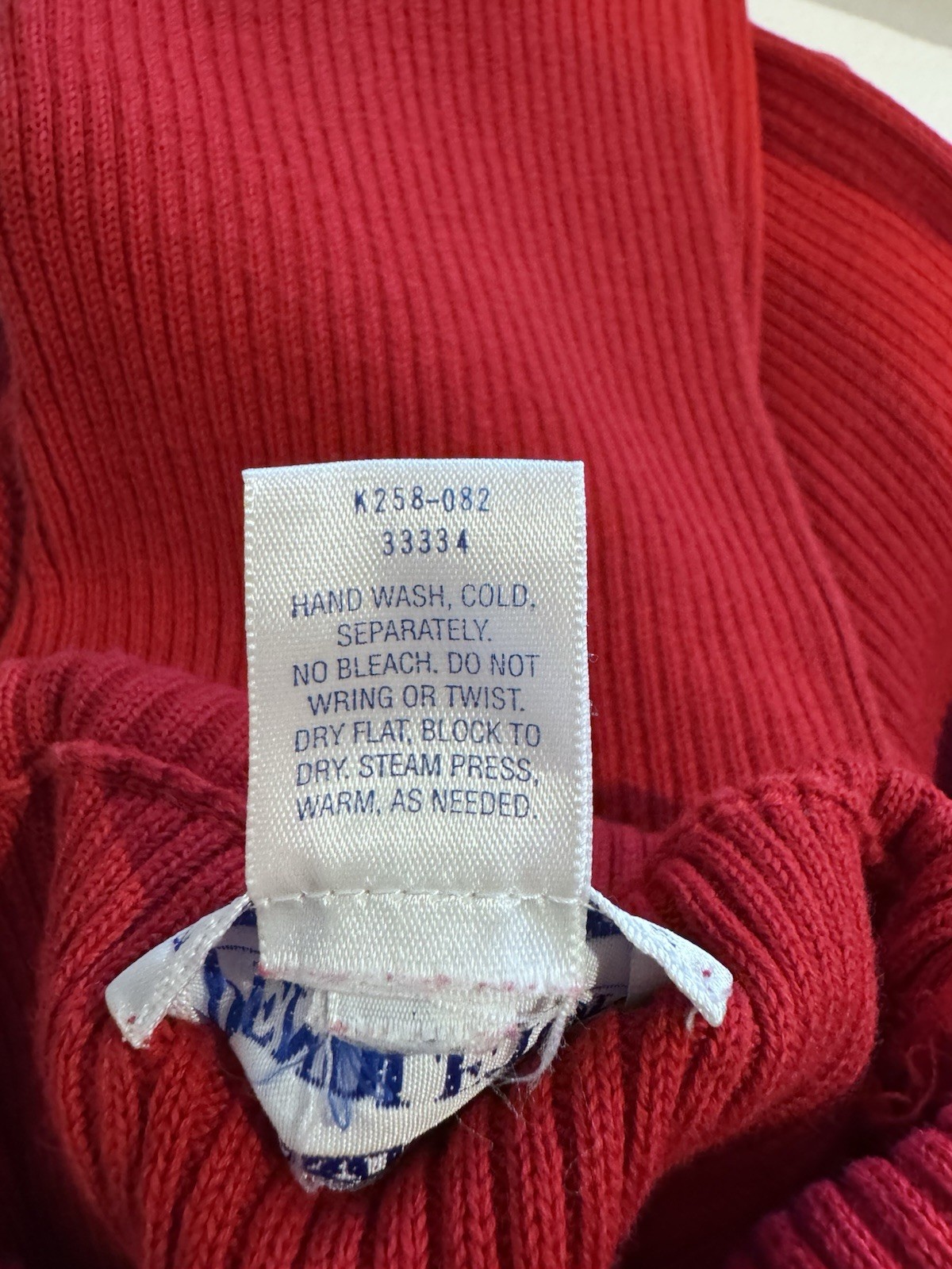 Pendleton 100% Cotton Ribbed Turtle Neck Long Sle… - image 4