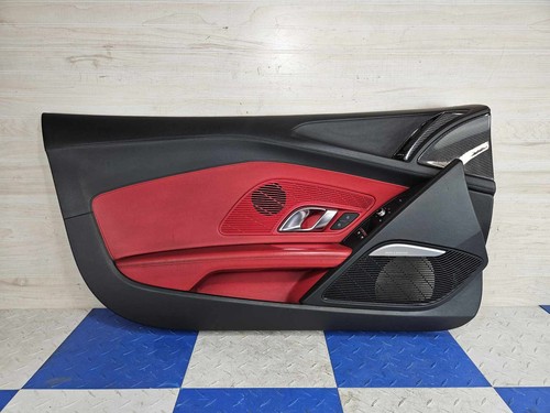 Audi R8 2017-2023 Left Door pocket trim Red P/N 4S7867105M Photo - $1,350
