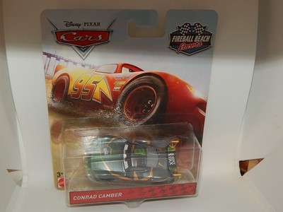 mattel disney pixar cars fireball beach racers shiny wax next gen conrad camber