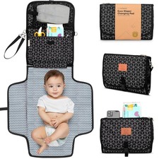 Portable Travel Diaper Changing Pad Fold Baby Kids Changing Mat Clutch Station