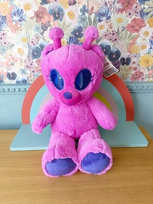BUILD A BEAR Bear-Lien Alien Pink Lila Out Of Space Online Exklusiv Plüsch