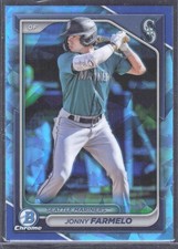 JONNY FARMELO 2024 BOWMAN DRAFT CHROME SAPPHIRE #BDC-193