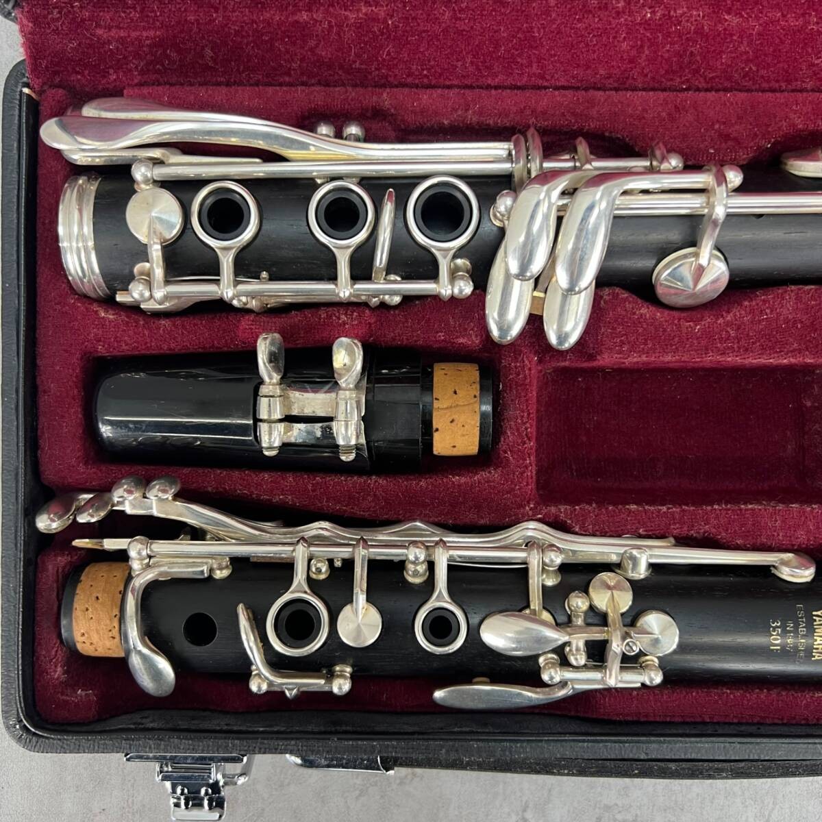 クラリネット　YAMAHA-350F YAMAHA Clarinet YCL-350F Black Wood Musical Instrument with