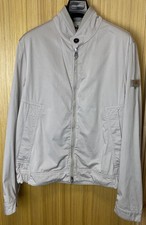 Giacca uomo Peuterey full zip cotone beige taglia L slim prezzo di listino 220€