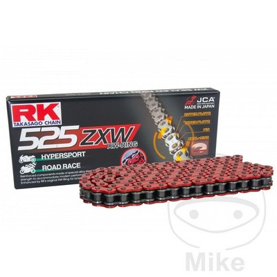 RK XW-Ring Kette rot 525 ZXW 108 passend für Aprilia RST 1000 Mille Futura