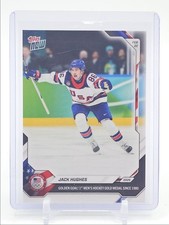 JACK HUGHES 2026-27 TOPPS NOW USA OLYMPIC TEAM GOLDEN GOAL C Q0913