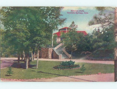 Divided-Back PARK SCENE Colorado Springs CO : make an offer hk7759