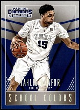 2015 Panini Contenders Draft Picks #18 Jahlil Okafor School Colors Rookie E1