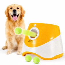 Dog Automatic Ball Launcher Convenient Pet Ball Thrower Interactive Game UK New