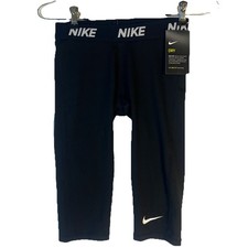 Nike Victory Dri-Fit Training Capri Leggings Black Girls Medium 827030-010 NWT
