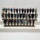 Vintage Marx US Presidents 1st Thru 36th Complete Set Mini Figures 2.75” Painted
