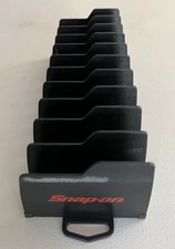 Snap On Tools 10" Pliers Holder Organizer, Black, Non-slip rubber base