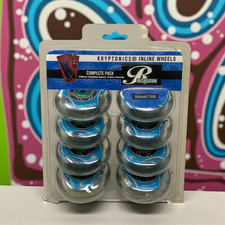 NEW Kryptonics Vectra Inline Wheels 76 mm 78A 8 Pack Inline Skate Wheels NIP