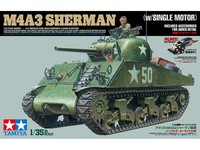 Tamiya 30056 - 1/35 U.S. Medium Tank M4A3 Sherman (W/Single Motor) - Neu