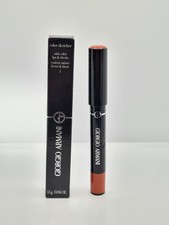 Image of Giorgio Armani Color Sketcher Stain Color Lips & Cheeks SHADE Scarlatto 3 Brown