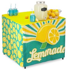 Lemonade Stand for Kids - Lemonade Tablecloth - Outdoor Lemonaid Table Cover ...
