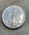 1992 AMERICAN SILVER EAGLE US MINT WALKING COIN 1oz. SILVER FINE