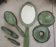 Vintage Celluloid Vanity or Dresser Set