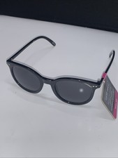 Women's Foster Grant Black Trend Fashion Sunglasses New W/tags Free Shipping