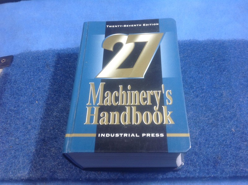 machine handbook 27, new no box
