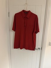Red Short Sleeve Vintage Gabicci Casual Logo Polo Shirt - Size XL Men’s VGC