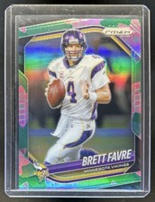2025 Panini Prizm Brett Favre Lotus Flower #/18 Vikings