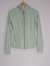 Lululemon Hooded Define Jacket Nulu Creamy Mint Size 8 Womens