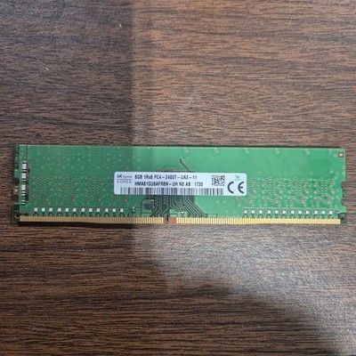 HMA81GU6AFR8N-UH - SK Hynix 8GB 1Rx8 PC4-2400T-UA2-11 Desktop Memory RAM