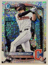 2025 Bowman Draft Chrome Dean Curley 1st Speckle Refractor #BDC-129 Guardians