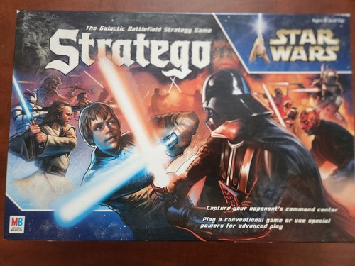 Milton Bradley Star Wars Stratego Board Game Complete Saga Edition 2002