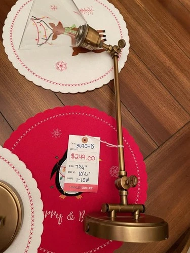 Hinkley Lighting 3691 Arti 12" Tall Hardwired Wall Sconce - Brass ...2 Available - Picture 2 of 4