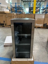 Ca'Lefort 15" Small Beverage Refrigerator For Soda Drink Beer Cooler 34°F-54°F