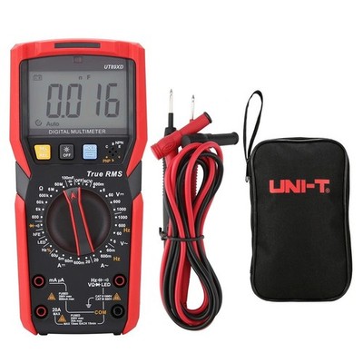 UNI-T UT89XD True RMS NCV Multimeter Digital AC DC Amp Meter LED Cap Freq Tester